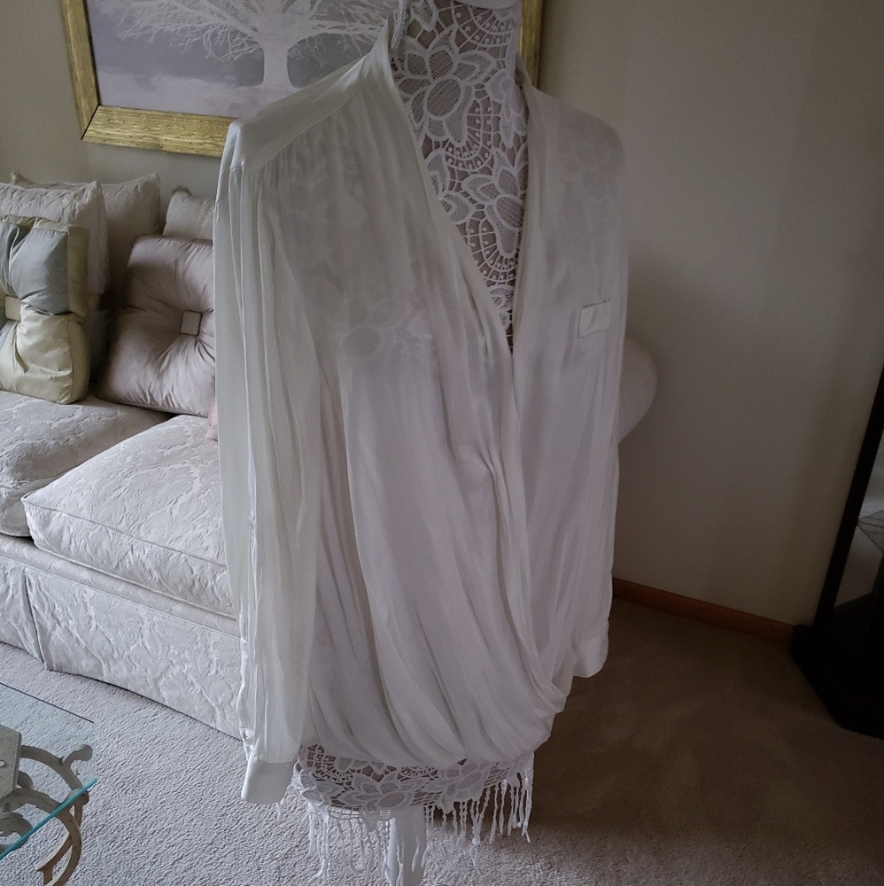 Torrid Draped Blouse